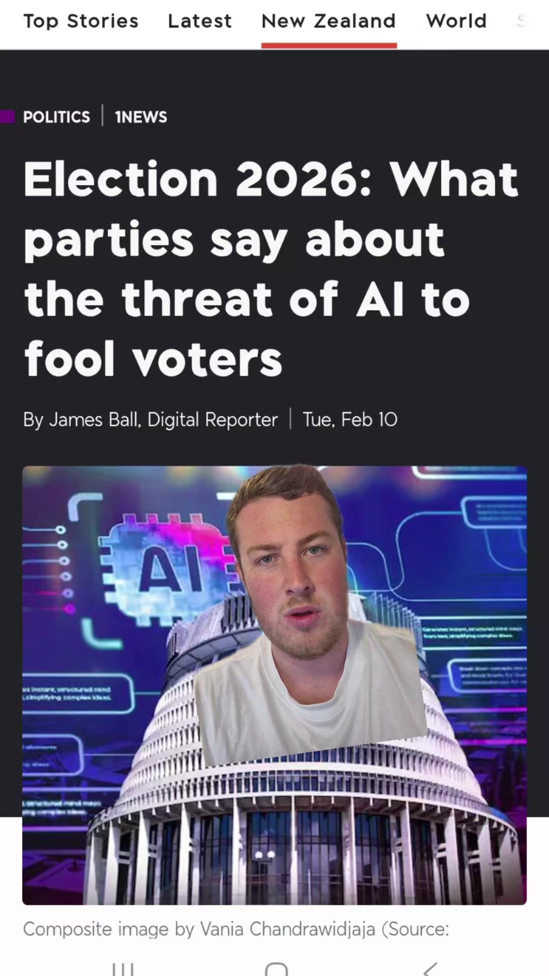 NZ Political Parties on AI in Social Media
